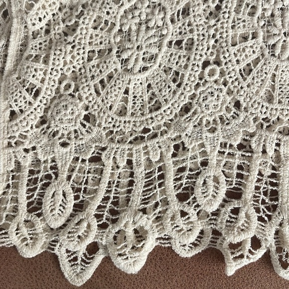 Beautiful Vintage Embroidered 100% Cotton Top unbranded L - Picture 7 of 11